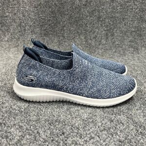 Skechers Ultra Flex Harmonious Shoes Women's 6.5 Blue Athletic Slip On‎ Walking